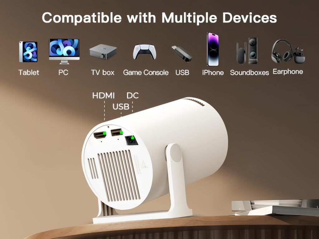 Smart Projector HY300 Pro ULTRA HD 